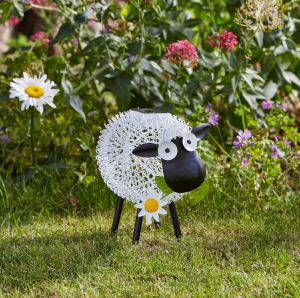 Silhouette mouton solaire - Smart Garden Products - 21 x 26 x 15 cm