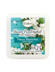 Savon Fleurs Blanches - GALEO CONCEPT - 100 g