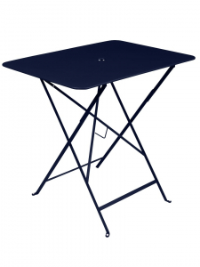 Table pliante Bistro - Fermob - 77 x 57 cm - Bleu Abysse