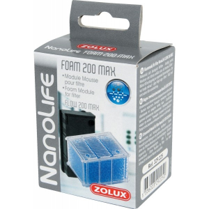 Cartouche Mousse NanoLife Foam 200 Max - Zolux - Module pour filtre 