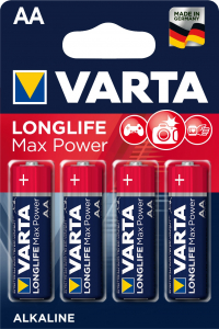 Piles Max Power AA - Varta - LR 06 x 4  