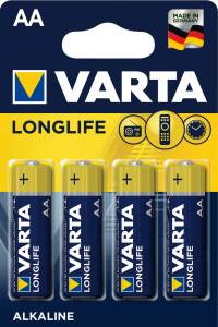 Piles Longlife AA - Varta - LR 06 x 4  