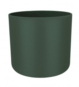 Cache-pot B.for Soft rond - Elho - Vert Feuille - 16 cm
