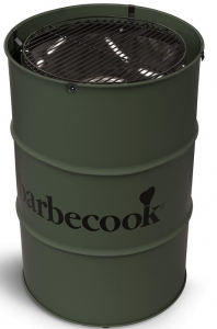 Barbecue Edson Army green - Barbecook - charbon de bois - H89xP50xl44 cm