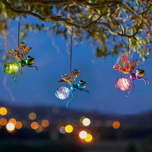 Insecte volant solaire - Bug Light - 4 LEDs