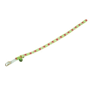 Collier nylon Butterly pour chat - Zolux - 30 cm / 10 mm - Vert