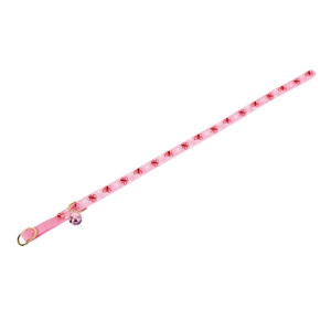 Collier nylon Butterly pour chat - Zolux - 30 cm / 10 mm - Rose