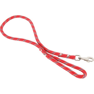 Laisse nylon Corde pour chien - Zolux - 1,2 m / 13 mm - Rouge