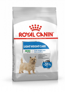 Croquettes Mini light weight care pour chien adulte - Royal Canin - 3 kg