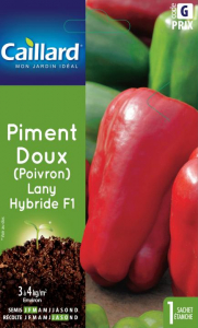 Piment Doux Lany Hybride F1 - Graines -Caillard