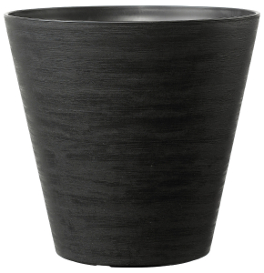 Pot Save à réserve d'eau Ø20 cm - Deroma - Noir
