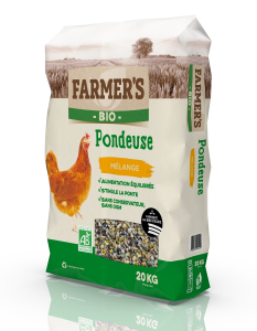 Céréales BIO Pondeuse - 20 kg - Farmer's