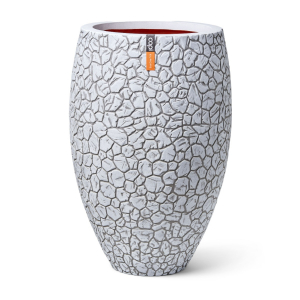 Vase Deluxe Clay Ø45x72 - Capi - Ivoire