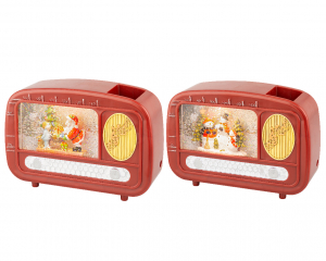 Jukebox animé et lumineux - 22 cm - Modèle au choix