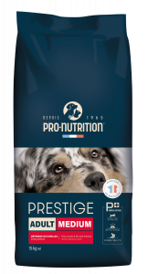 Croquettes Prestige pour chien moyen - 15 kg - Pro-nutrition