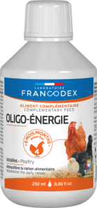 Aliment complémentaire Oligo-énergie - Francodex - 250 ml