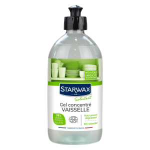 Gel vaisselle - Starwax soluvert - 500 ml