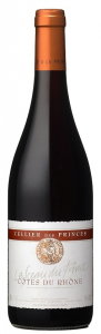 Vin Côtes du Rhône - Le sceau du prince- Rouge - 75 cl 