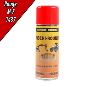 Laque aérosol Prochi-rouille rouge Massey Ferguson - Armor chimie - 400 ml