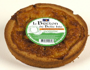Gâteau breton à la pomme - Le breton de Belle Isle en Terre - 400 gr