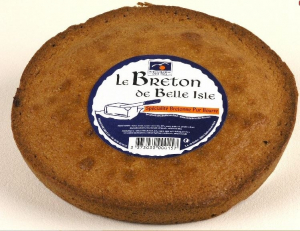 Gâteau breton pur beurre - Le breton de Belle Isle en Terre - 340 gr