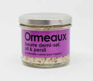 Rillettes Ormeau beurre demi-sel, ail & persil - L'atelier du cuisinier - 80 g