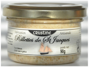 Rillettes de Saint-Jacques - Crustine - 90 g