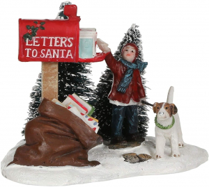 Boite aux lettres pour le Père Noël - Hauteur 7 cm - Luville