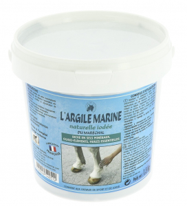 Argile marine naturelle iodée duMaréchal en pot 1,5 kg