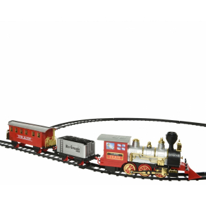 Train express - LED - Avec phares et musique -  345 cm de rails  - Thème Christmas fun
