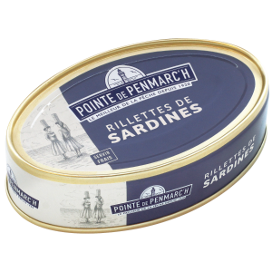 Rillettes de sardines recette bretonne - La Pointe de Penmarc'h - 115 gr