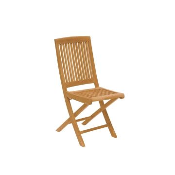 Chaise Budono Pliante - Médicis - Teck