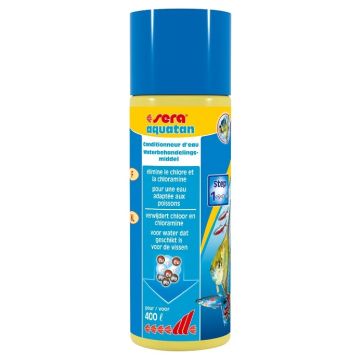 Conditionneur d'eau pour aquarium Aquatan - Sera - 100 ml