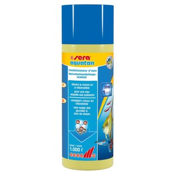 Conditionneur d'eau pour aquarium Aquatan - Sera - 250 ml