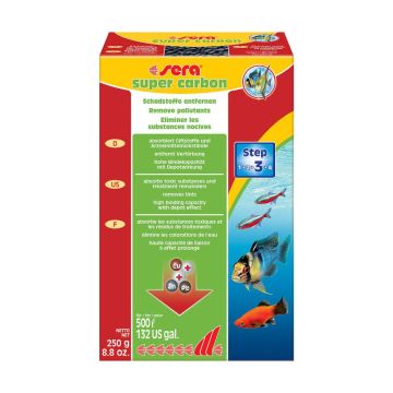 Charbon actif 8400 - Sera - 250g