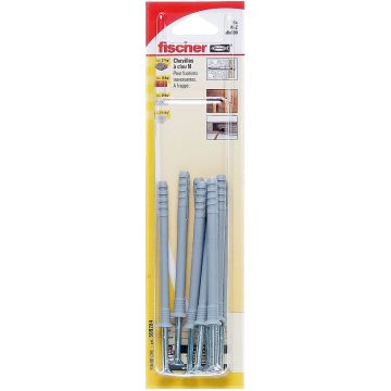 Chevilles à clou x8 NF 8 x 100/60F - Fischer 