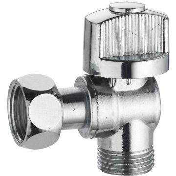 Robinet d'arrêt WC équerre - Noyon & Thiebault - MF 12x17 chromé