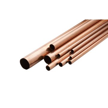 Tube cuivre écroui - Noyon & Thiebault - L. 2 m Ø 12 mm