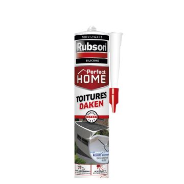 Mastic - Perfect Home - Rubson - Toitures - Noir - 280 ml 
