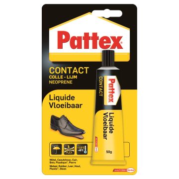Colle liquide - Pattex - Contact - Néoprène - 50 g 