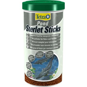 Aliment complet pour esturgeons - Pond Sterlet Sticks - Tetra - 1 L