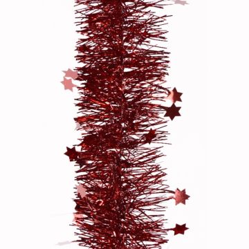 Guirlande à étoiles - Rouge - 2,70 m