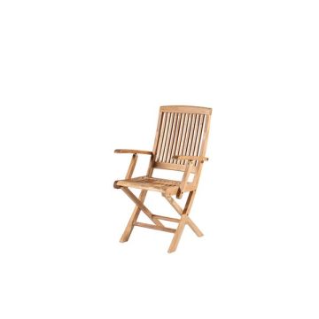 Fauteuil Budono Pliant - Médicis - Teck