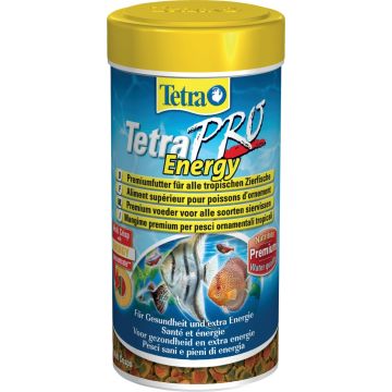 Aliment supérieur pour poissons d'ornement - TetraPro Energy - 250 ml