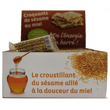 Croquants de sésame au miel - Finabeil - 30 gr