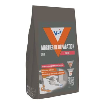 Mortier de réparation - VPI - Sac de 5 Kg - Gris