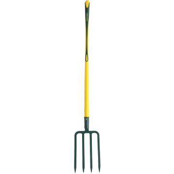 Fourche à bêcher à douille 4 dents triangulaires 11mm NOVAGRIP - LE BORGNE