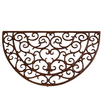 Paillasson demi-rond - Esschert Design - 69 x 40,5 x 2,3 cm
