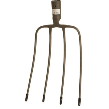 FOURCHE À FUMIER 4 DENTS SANS MANCHE - MAGASIN VERT
