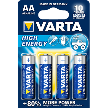 Pile High Energy AA - Varta 